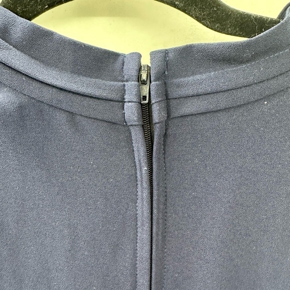 MODCLOTH V neck sleeveless belted navy pant suit.  Medium - Picture 11 of 13